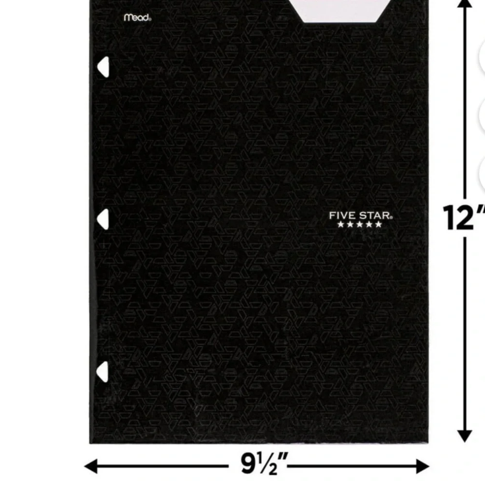 Five Star 4-Pocket Paper Folder